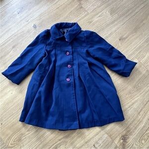 Vintage Sears Classic Navy Pea Coat for Kids 1983 Size 5 Great Condition